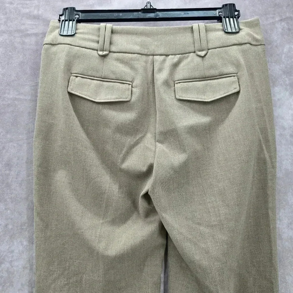 Daisy Fuentes Petites Tan Khaki Wide Leg Pants Size 0P - Picture 5 of 7